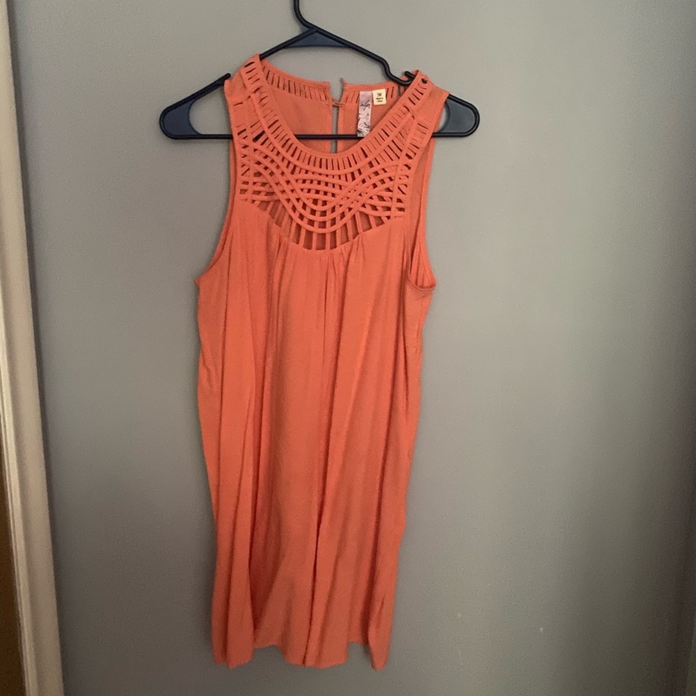 Ayla pink-orange dress